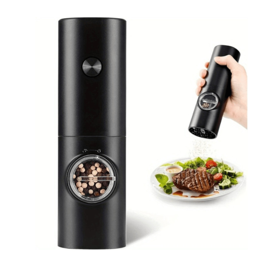 Moedor Elétrico De Sal Pimenta Temperos Condimentos Automáti