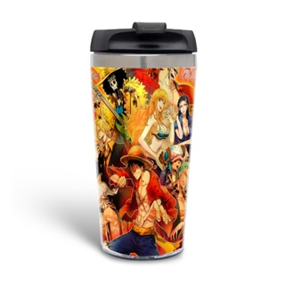 Copo Termico Personalizado Inox One Piece Personagens 450 ml