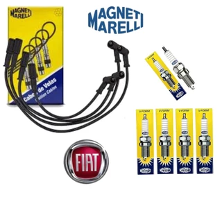 Kit Cabo e Vela Palio Siena Punto Uno Strada Fire 8v à partir de 2004 Gasolina e Flex