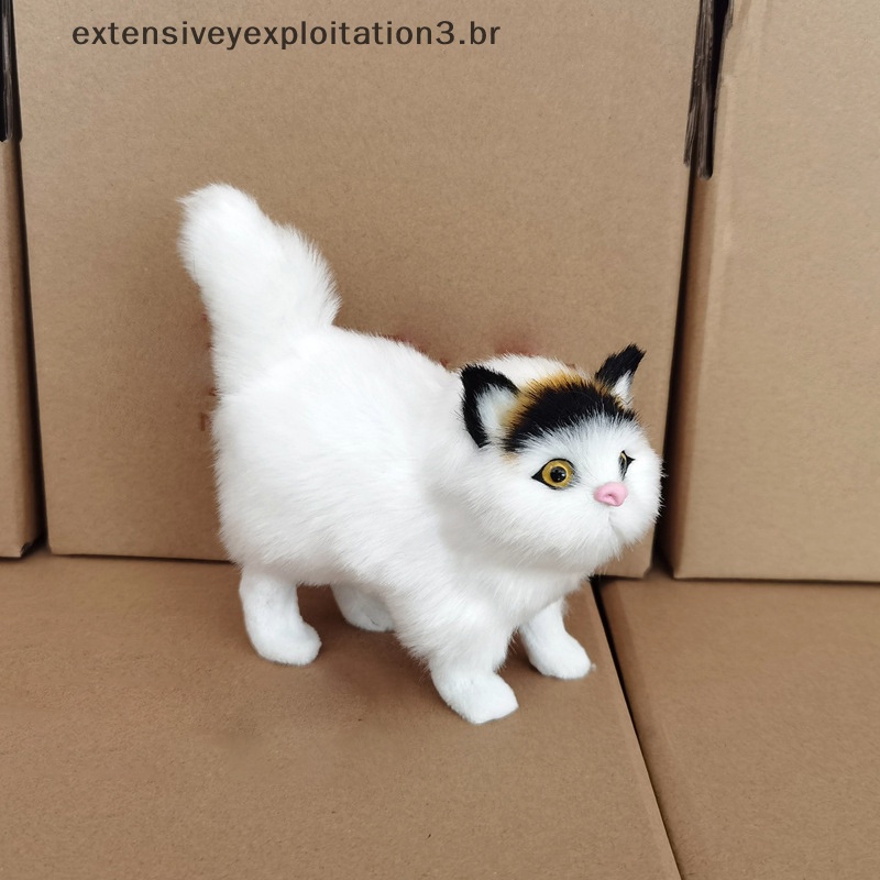 Genuine marie cat bonito anime gato branco boneca de pelúcia