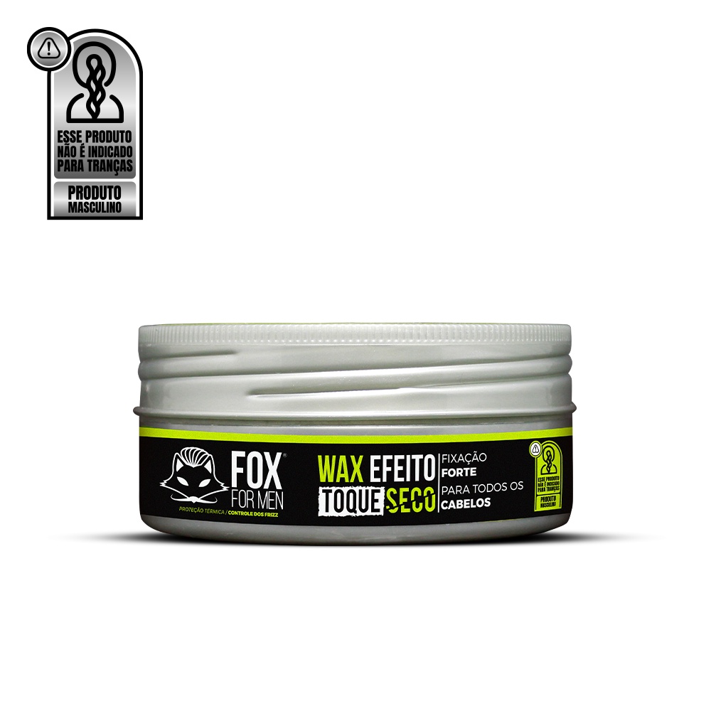 PASTA WAX EFEITO SECO 120G - FOX FOR MEN