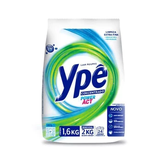 Lava Roupas em Pó Sachê 1,6kg Ypê em Oferta na Shopee