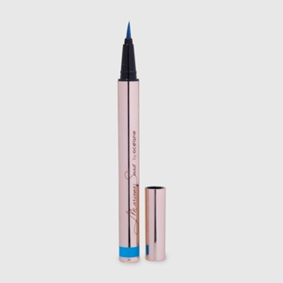 Caneta Delineadora de Olhos Azul Mariana Saad By Océane - Eyeliner Real Blue Gold 1,8g