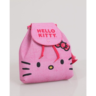 Mochila Infantil Estampa Hello Kitty Rosa