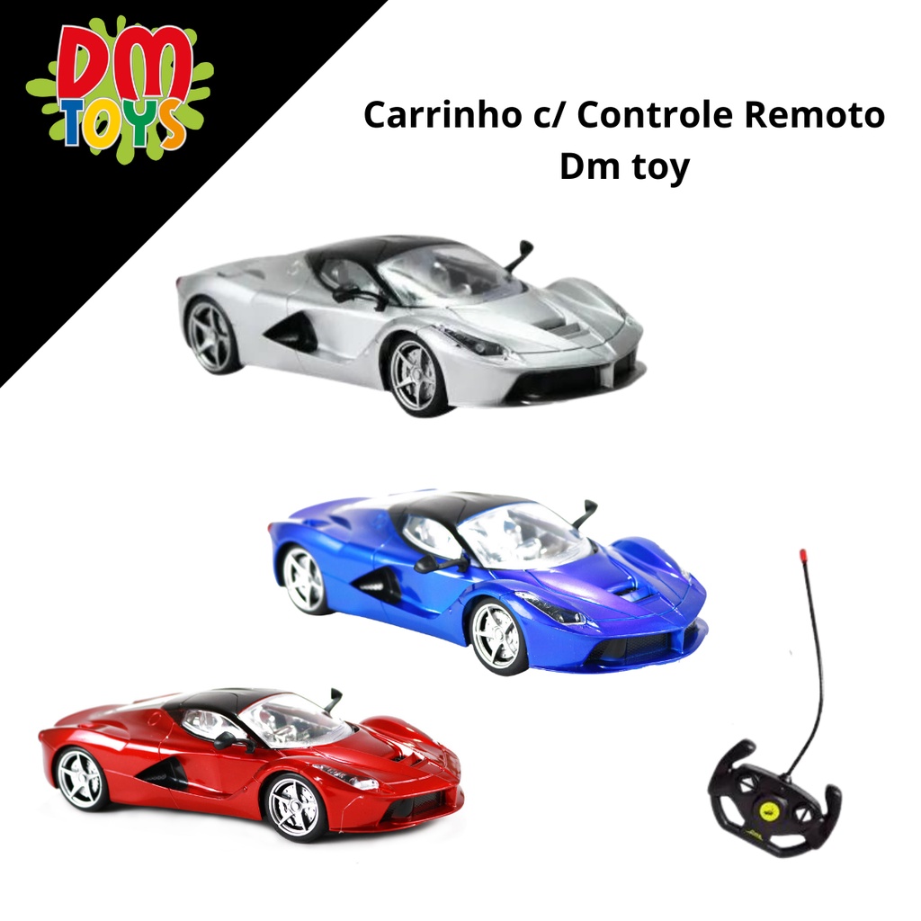 Carrinho Controle Remoto Sport X Tipo Ferrari Promoção Oferta