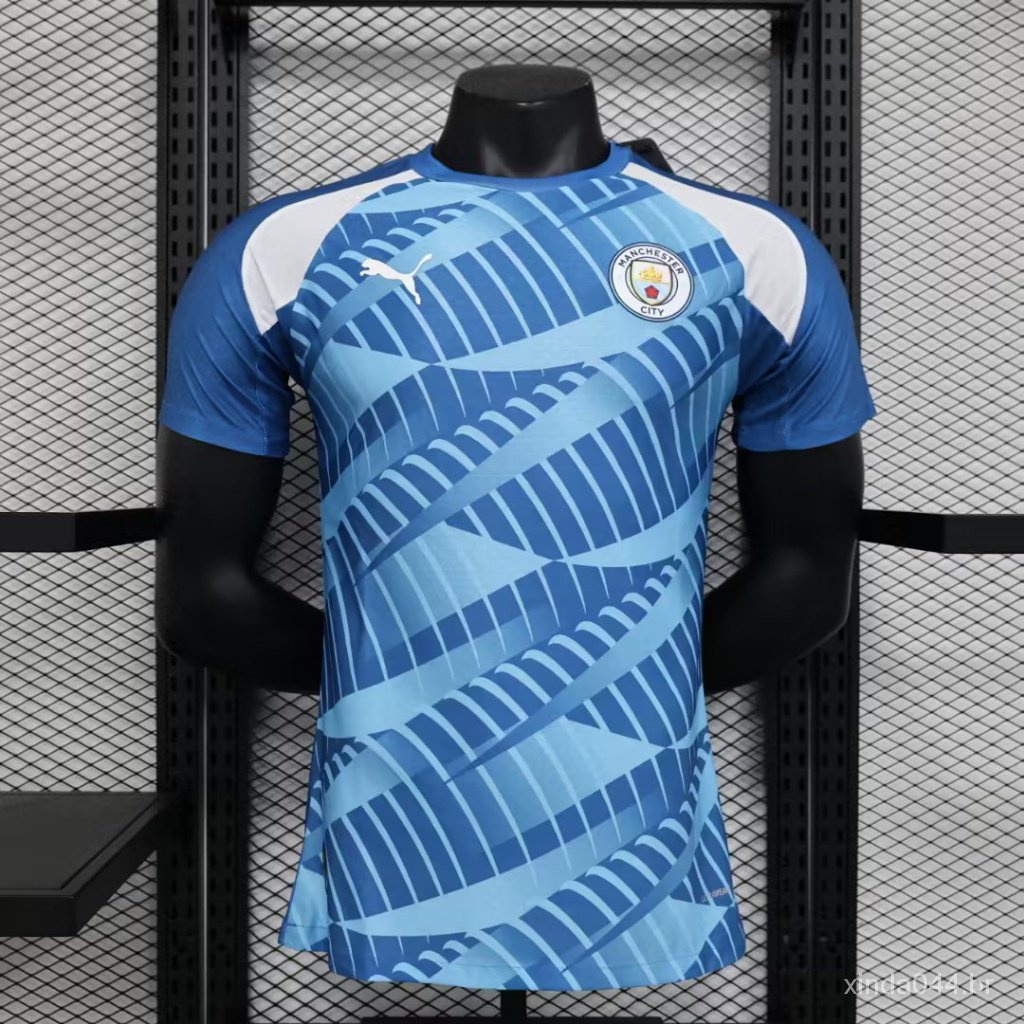 Camisa do Manchester City Home 2023/2024 Azul – Versão Jogador