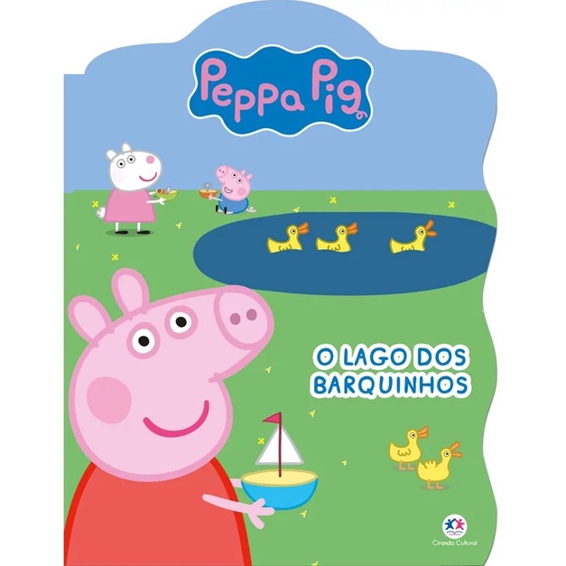 Vamos desenhar e colorir a Peppa Pig e a sua família fazendo um piquenique