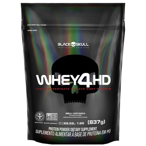 Whey 4HD Refil 837G – BLACK SKULL