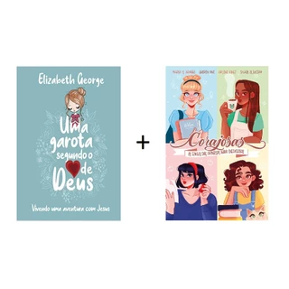 Kit com 2 Livros : Uma Garota Segundo o Coração de Deus da CPAD + Corajosas em Oferta na Shopee