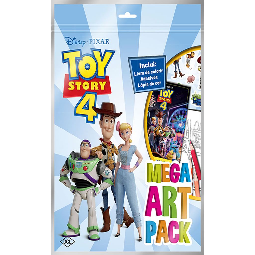 Disney mega art pack toy story 4 | Shopee Brasil