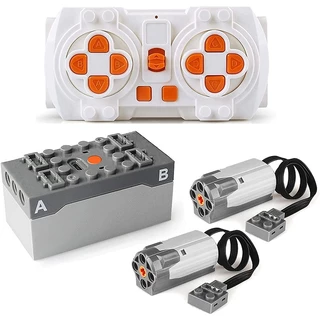 Função De Energia Programação De Controle Remoto Do Aplicativo Motor 2 Meduim Moter Set DIY Bloco De Construção Criativo Para Blocos MOC Peças De Acessórios Tecnologia lego Compatível