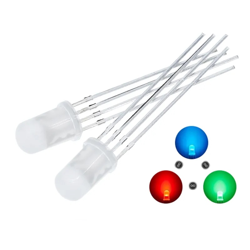 SET Di 10 LED Bianchi 5mm Alta Luminosità 9000mcd - Foto 7