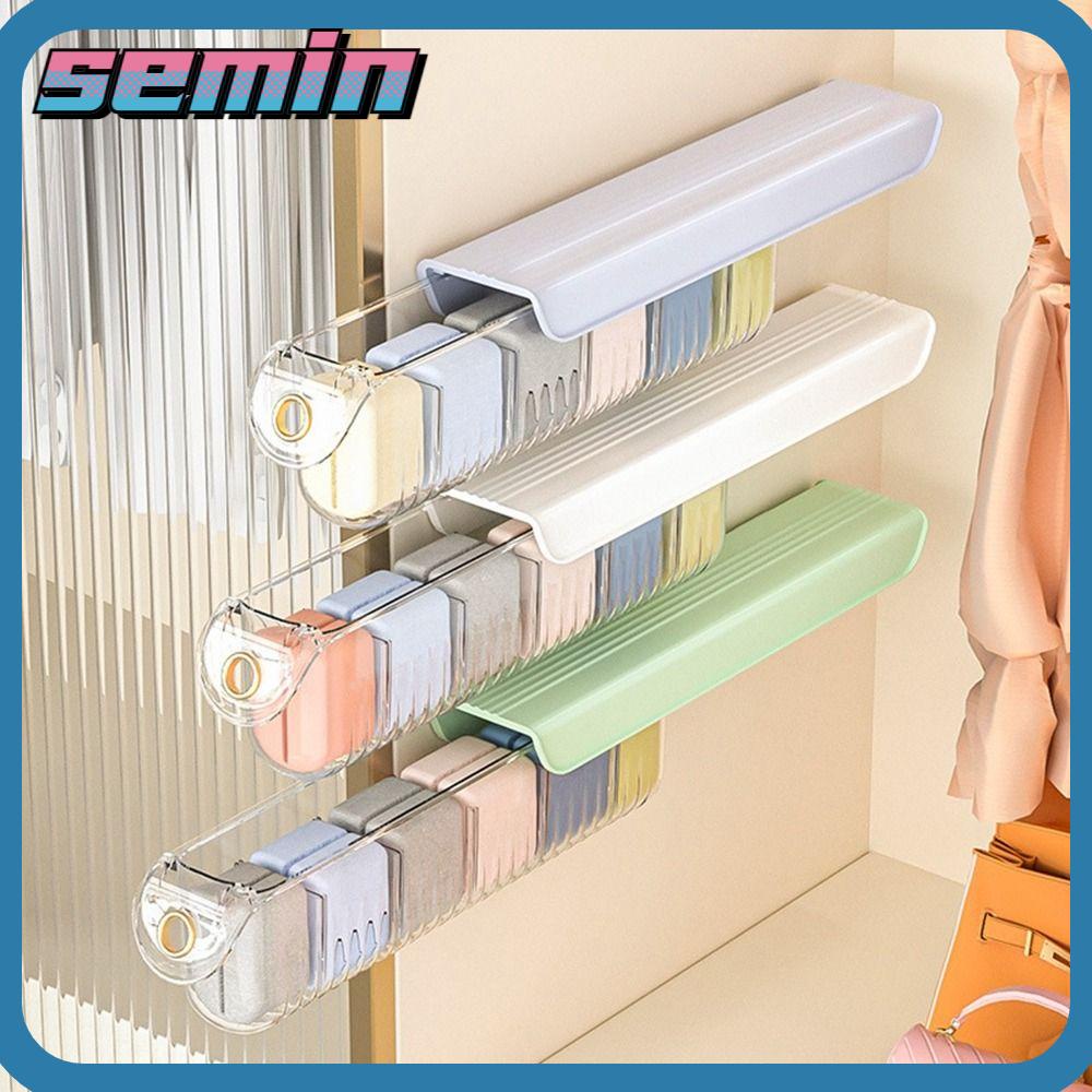 SEMIN Caixa De Armazenamento De Roupas Íntimas , Porta-Roupa PET Para ...