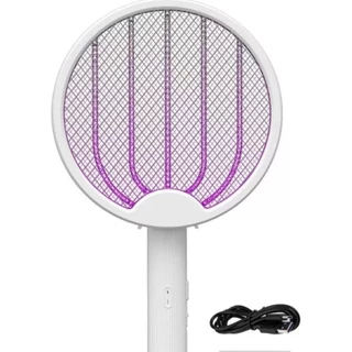 Raquete Eletrica Mata Mosquito Recarregável 4 Em 1 RJ em Oferta na Shopee