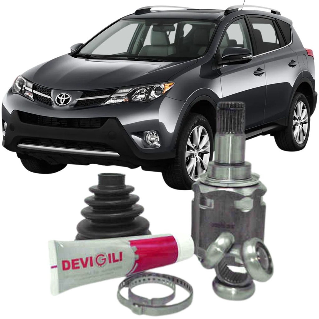 TULIPA COM TRIZETA ESQUERDO AUT RAV4 2.0 2.5 4X4 2013 2015 COROLLA