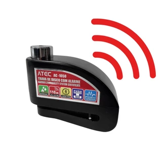 Trava Freio Disco Moto Com Alarme Sensor De Movimento