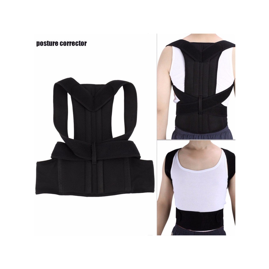 Colete Corretor de Postura Cinta Postural | Shopee Brasil