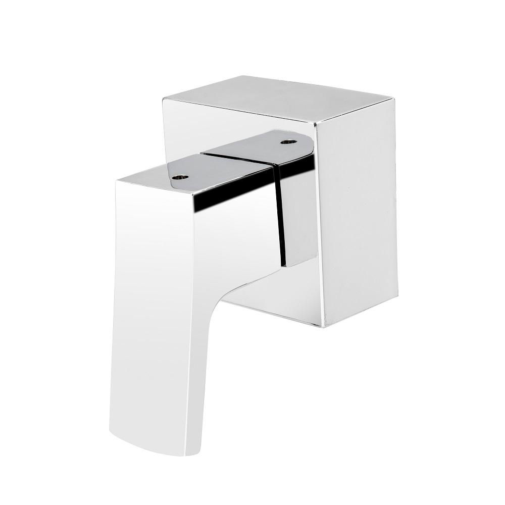 Acabamento Registro Quadrado Alavanca Diagonal P/ Deca | Shopee Brasil