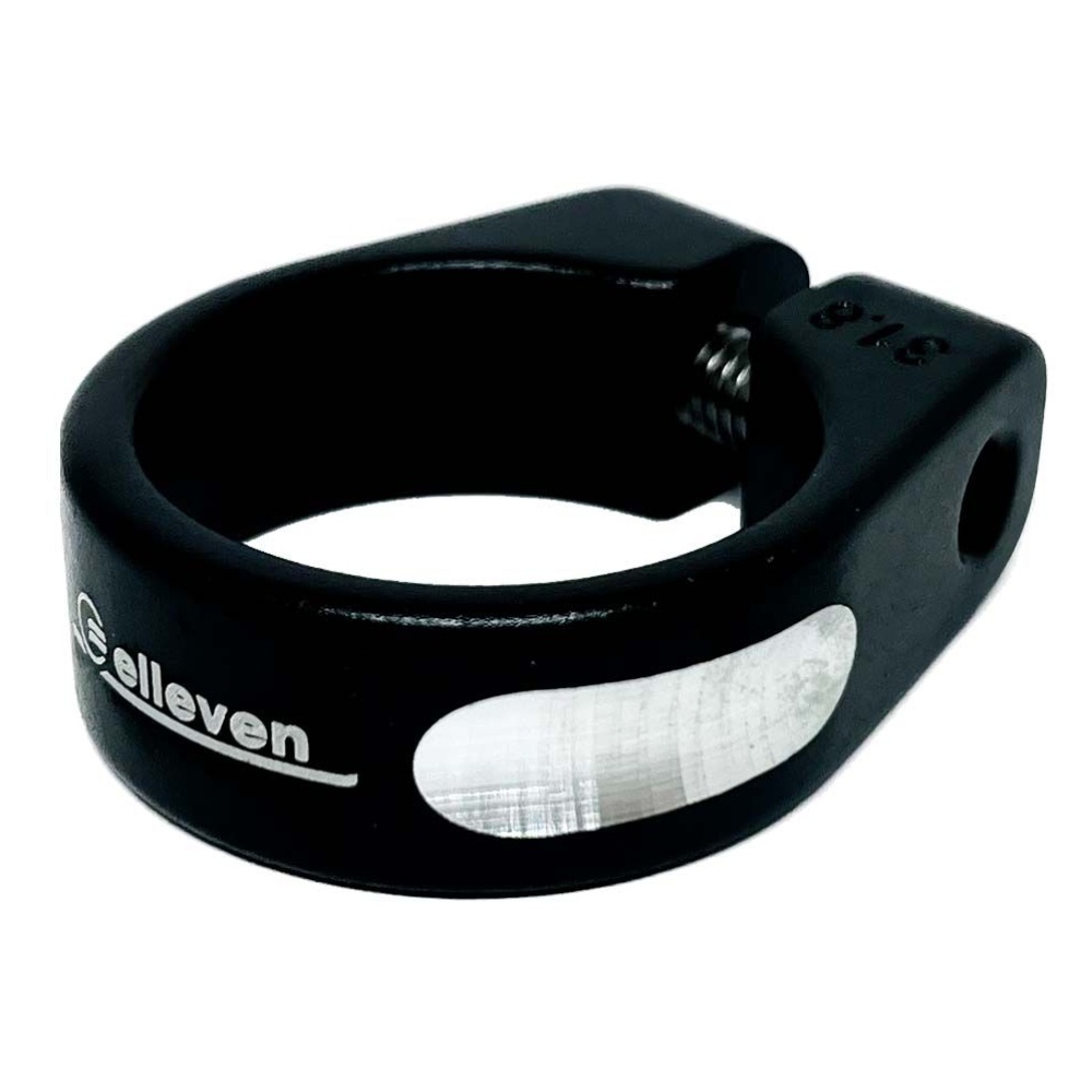 Abraçadeira De Canote Selim 34.9mm P 31.6mm Parafuso Elleven