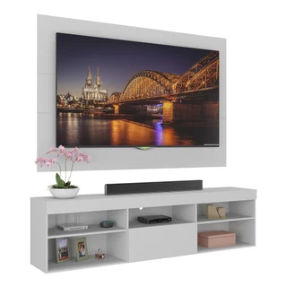 Rack com Painel TV até 65 Polegadas Miami Multimóveis MP1056