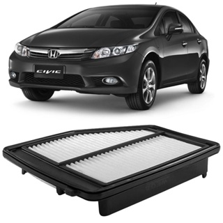 Filtro Ar Honda Civic 2013 A 2016 Wega Jfa-438