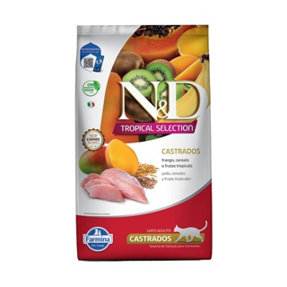 Ração N&D Tropical Selection para Gatos Castrados Frango 1,5kg
