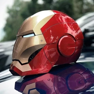 Capacete Homem De Ferro Brilhante 1 : 1 Máscara Modelo Cosplay mk5 Jarvis Luvas De Braço Luminoso Deformáveis Elétricas Para Crianças Brinquedos Infantis