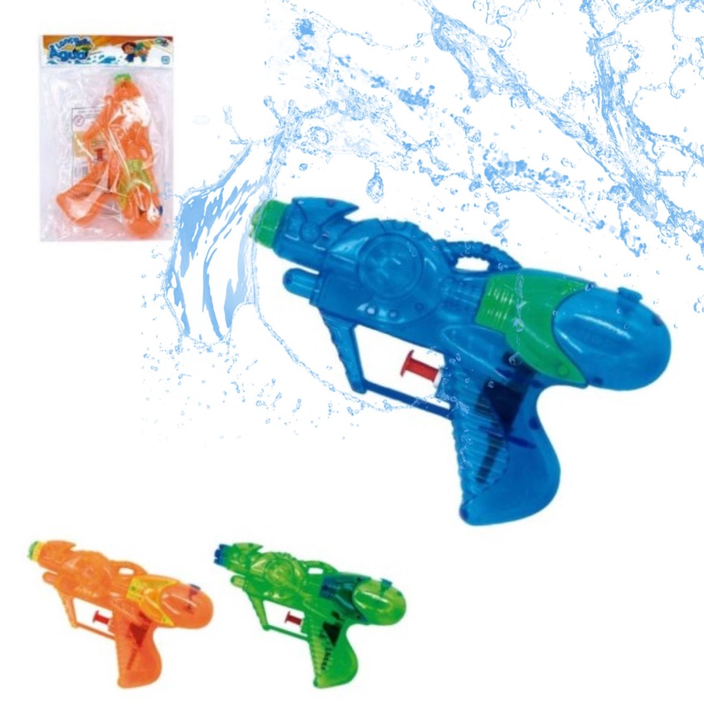 Arminha de agua verão infantil Pistola 16CM WELLMIX | Shopee Brasil