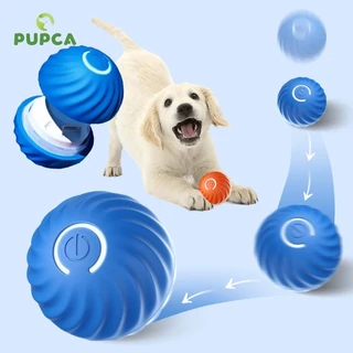 PUPCA Smart Dog Toy Ball Bola De Brinquedo Eletrônica Interativa Para Animais De Estimação Móvel USB Saltitante Automático Cachorro Produto Gato Presente De Aniversário