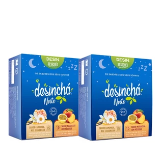 Kit 02 Chás Desinchá Sabores Noite
