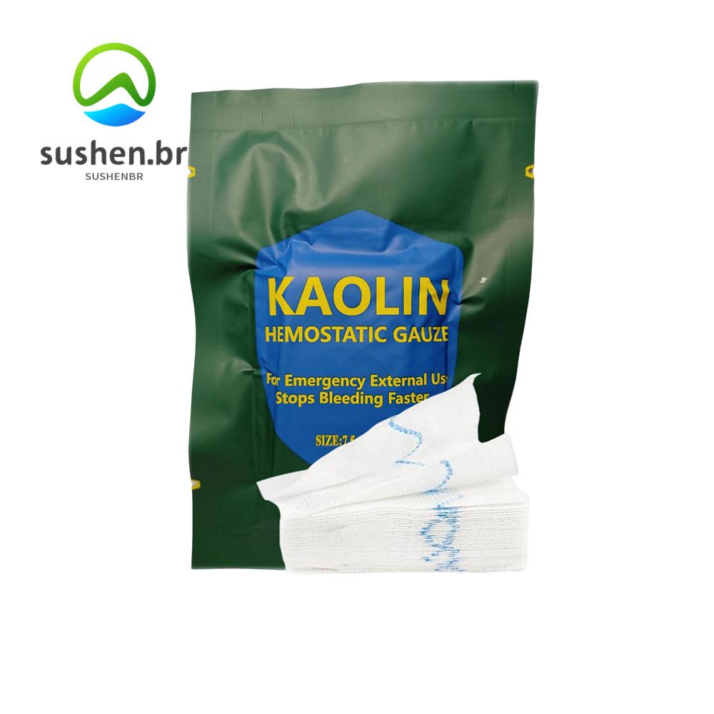 SUSBR Kaolin Gaze , Kit De Primeiros Socorros Hemostático De Trauma De ...