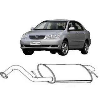 Escapamento Silencioso Traseiro Toyota Corolla 1.8 de 2002 até 2008