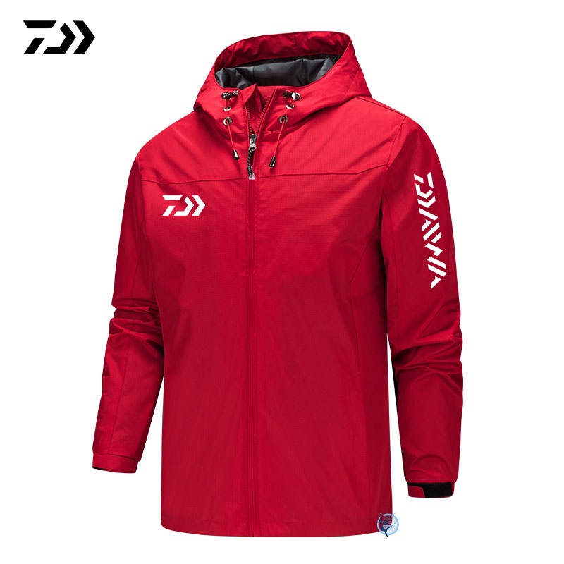 Nova Daiwa Fishing Jacket Spring Autumn Thin Hooded Solid Nova Daiwa Fishing Jacket Spring Autumn Thin Hooded Solid