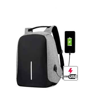 Mochila Anti Furto Para Notebook com Cabo USB Impermeavel