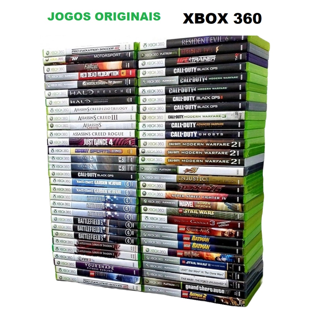 Jogos Originais - Xbox 360 - Mídia Física - Jogos de Tiro