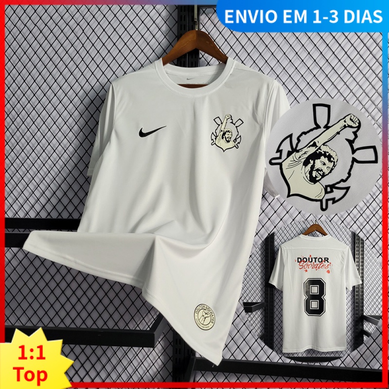 Camisa da Time 2023-24 Sócrates #8 camisa comemorativa KLDA