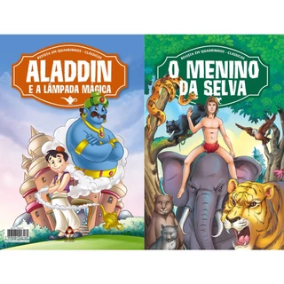Revista em Quadrinhos Clássicos Edição 03- Alladin - O Menino da Selva