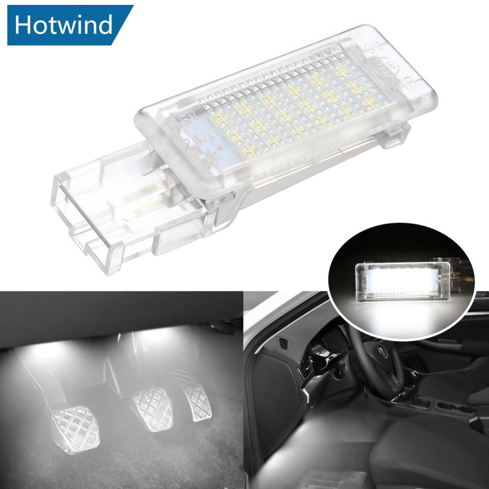 HW 1Pc Carro LED Luz De Cortesia Sob A Da Porta Para VW Golf 5/6/7 Plus Polo Scirocco Passat B6 B7 B8 CC P7W2