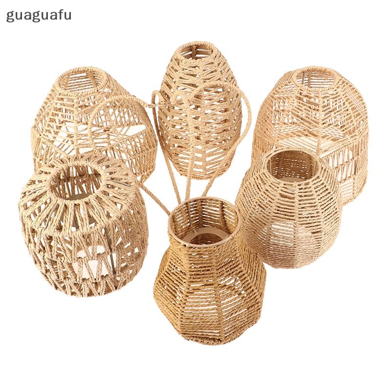 Guaguafu * Luminária De Tecido À Mão Rattan Para Decoração De Restaurantes Domésticos BR