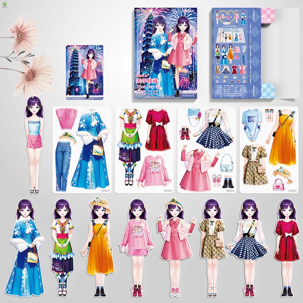 Muñecas Magnéticas Para Vestir, Juguetes Para Niñas 3- | Cuotas sin interés