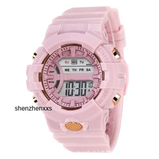 Macaron Coreano Cor Da Água Resistente À Unisexo Masculino Feminino Relo Jewelry Watch