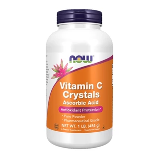 Pó Vitamina C Now Foods Ácido Ascórbico 454g Importado