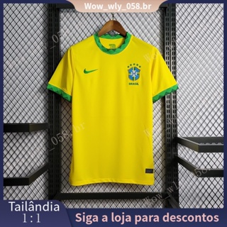 Camisa Ciclismo Advanced Brasil 2021 Feminina (Ziper Total) - Amarelo
