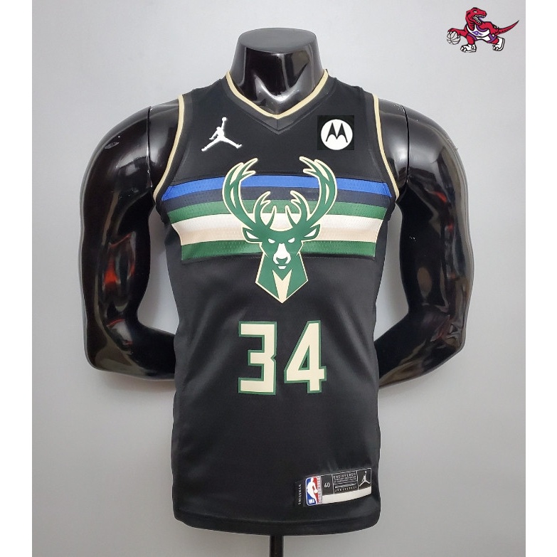 Camiseta 2023Nba Camisa Homem Milwaukee Bucks Giannis Antetokounmpo Basquetebol Regata Preto Jersey
