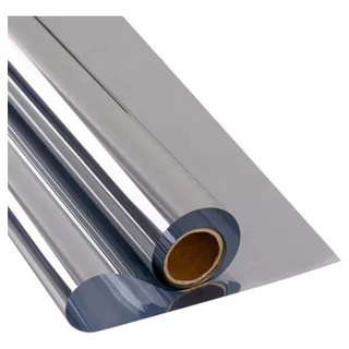 Insulfilm Espelhado Prata 1,00x3,50m Automotivo Residencial