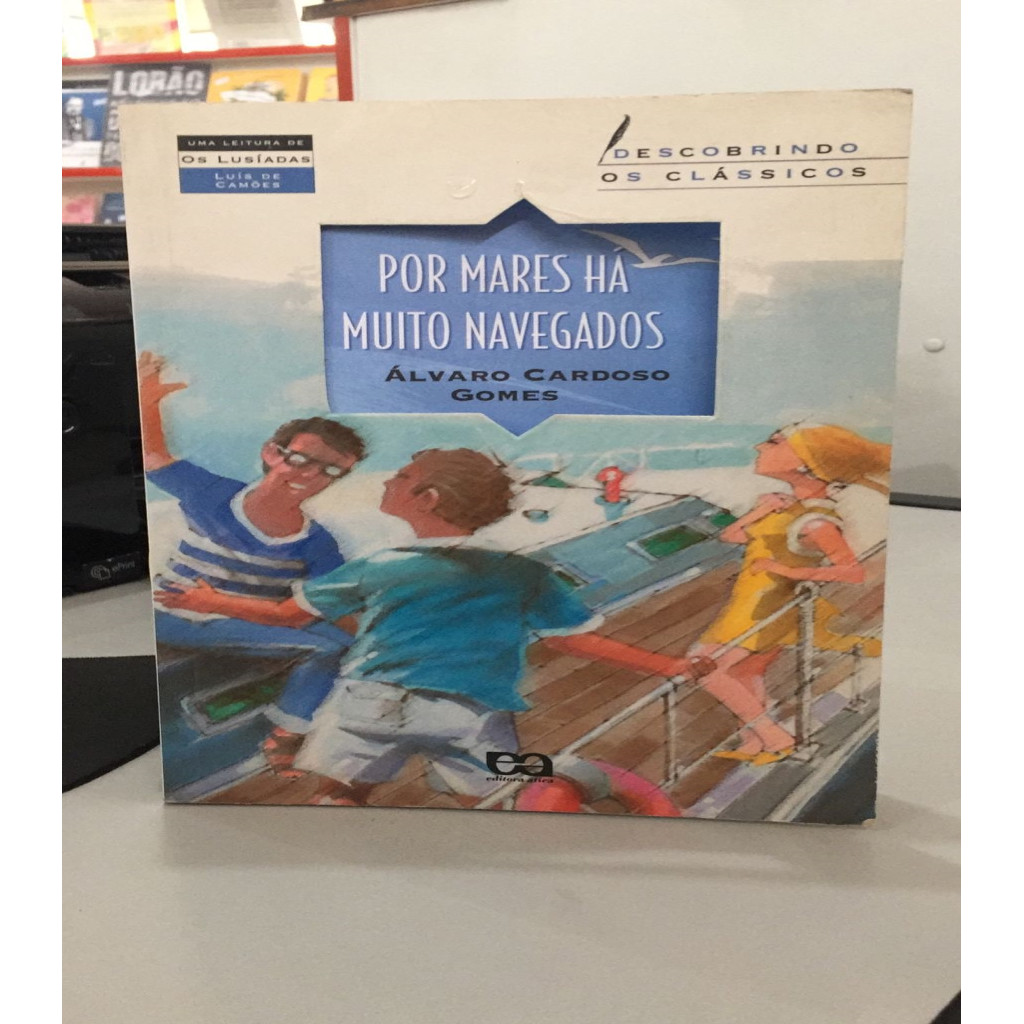 Por Mares Há Muito Navegados (usado) autor Gomes, Alvaro Cardozo ...