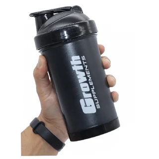 Coqueteleira Academia C/ Porta Capsulas Whey Mixball Growth