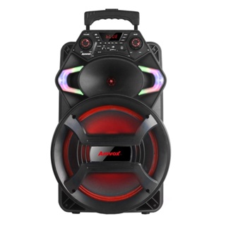 Caixa de Som Amplificada Amvox ACA550 Strondo, USB, Led, Bluetooth, Bateria 550W, Bivolt