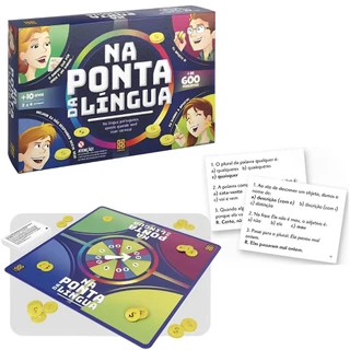 Jogo Educativo Na Ponta Da Língua Teste De Conhecimento Português 1379 Grow