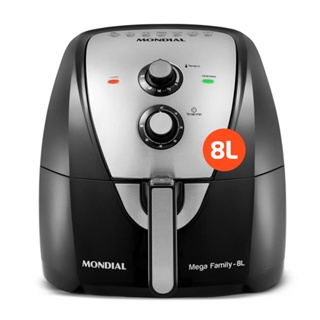 Fritadeira sem Óleo Air Fryer AFN-80 8L Preta 127V Mondial